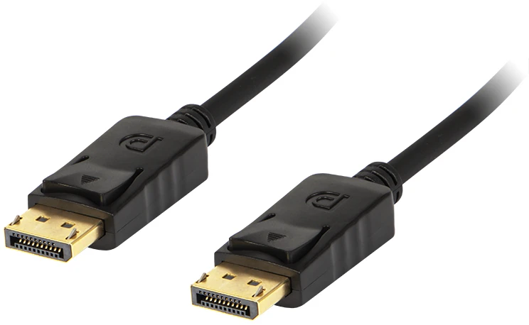 DisplayPort 1,8m kabelis su fiksatoriais