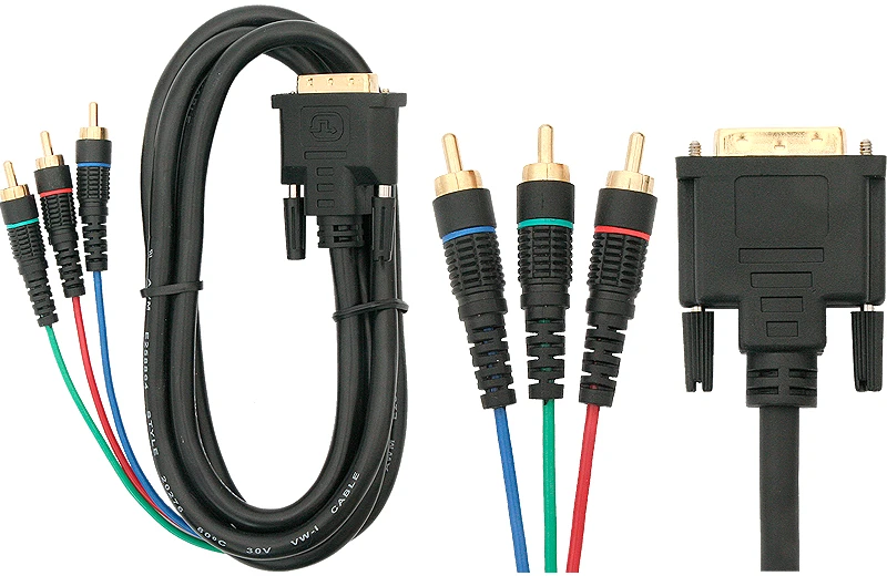Blow OEM DVI kabeliai - 3xRCA 3m