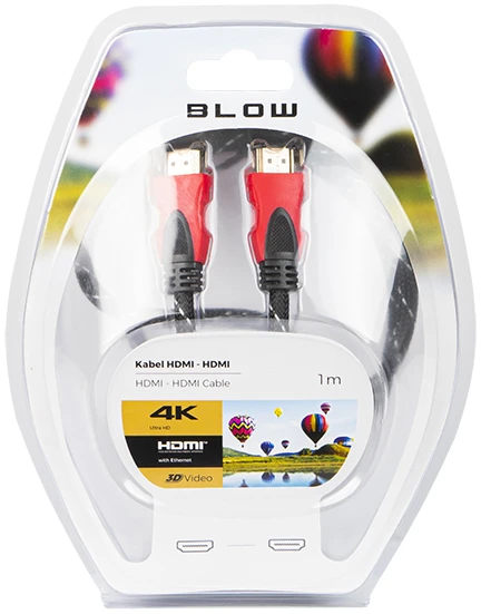 HDMI laidas Blow 1m pakuotėje
