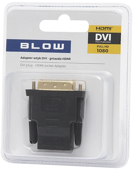 Blow DVI į HDMI adapteris pakuotėje
