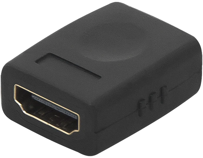 Juodas HDMI jungties adapteris
