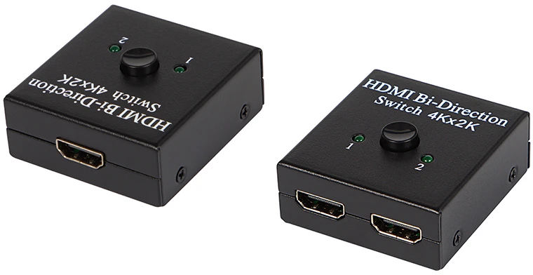Blow HDMI skirstytuvas – dvipusis 4K jungiklis