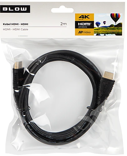 Blow OEM kabeliai HDMI-HDMI 2m