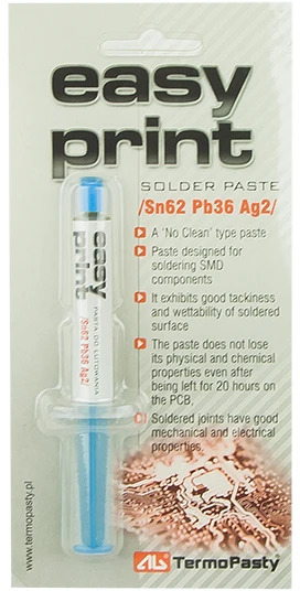 Easy Print litavimo pasta švirkšte 1.4ml