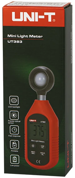 9295# Uni-T UT383 apšvietimo matuoklis