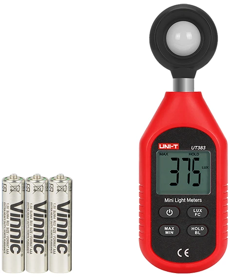9295# Uni-T UT383 apšvietimo matuoklis