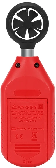 9296# ut363 uni-t anemometras anemometras
