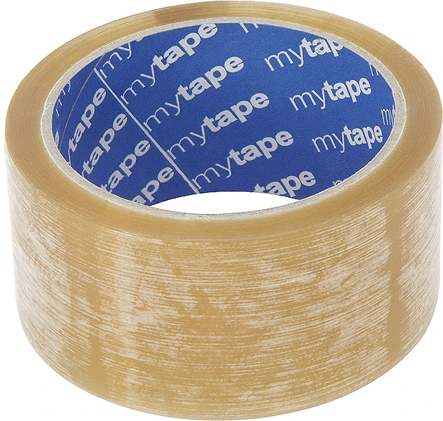 Skaidri pakavimo juosta su mytape šerdimi