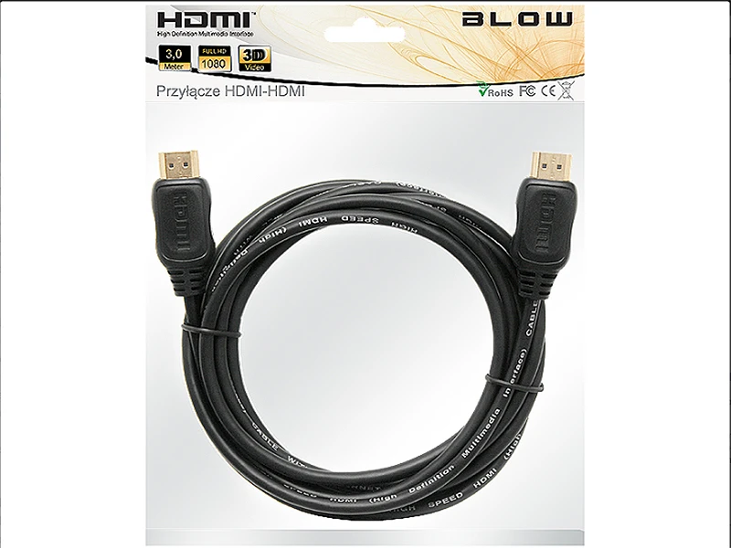 Blow HDMI laidas su pakuote