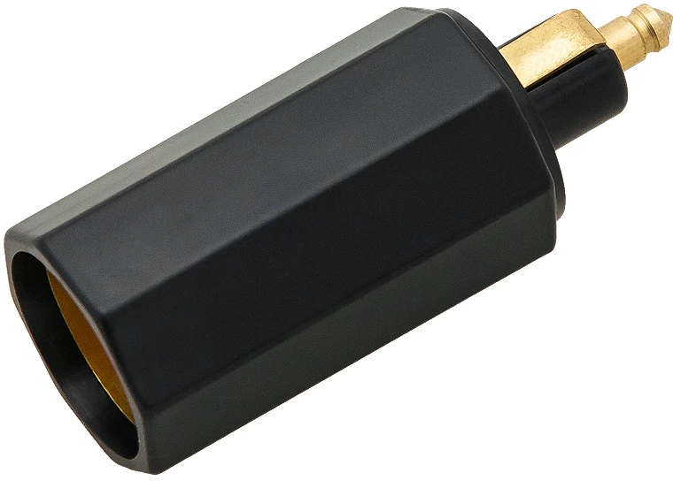96-801# Cigarečių žiebtuvėlio lizdo adapteris, mažas kištukas-didelis lizdas