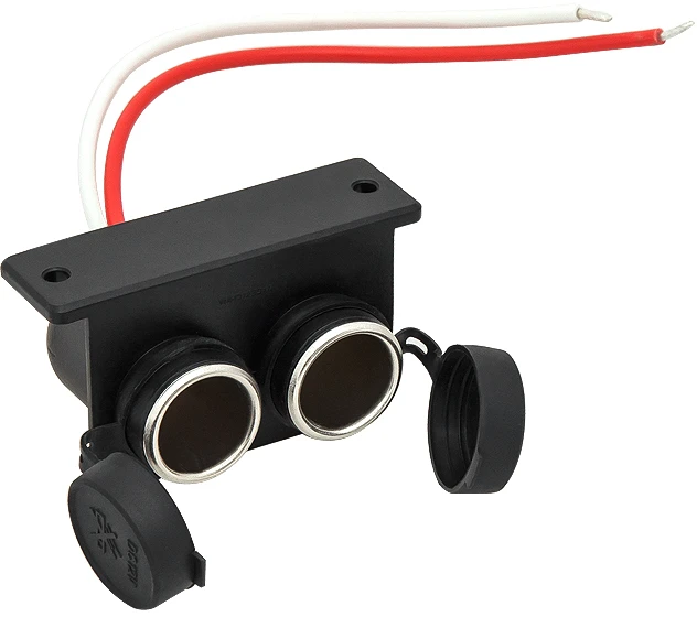 Blow Automobilio uždegimo lizdas 2xHerm.12/24V