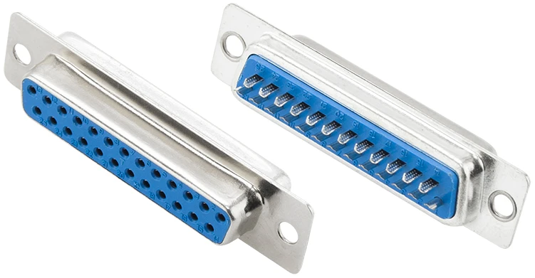 9724# D-sub db25(f) kabelio lizdas lituotas