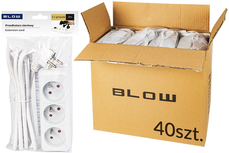 Blow Ilgintuvas PR-370P 3m 3x1.5