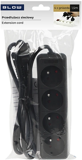 Blow DAUGIALIZDIS LAIDO ILGIKLIS PR-1.5M-4G/B (4 LIZDAI) 1.3 m
