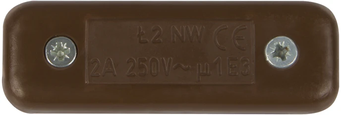 9884# Rudas per skylę jungiklis 2a 250v pramoninis montavimas