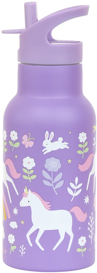 A Little Lovely Allc Nerūdijančio plieno gertuvė Vienaragio svajonė, 350ml