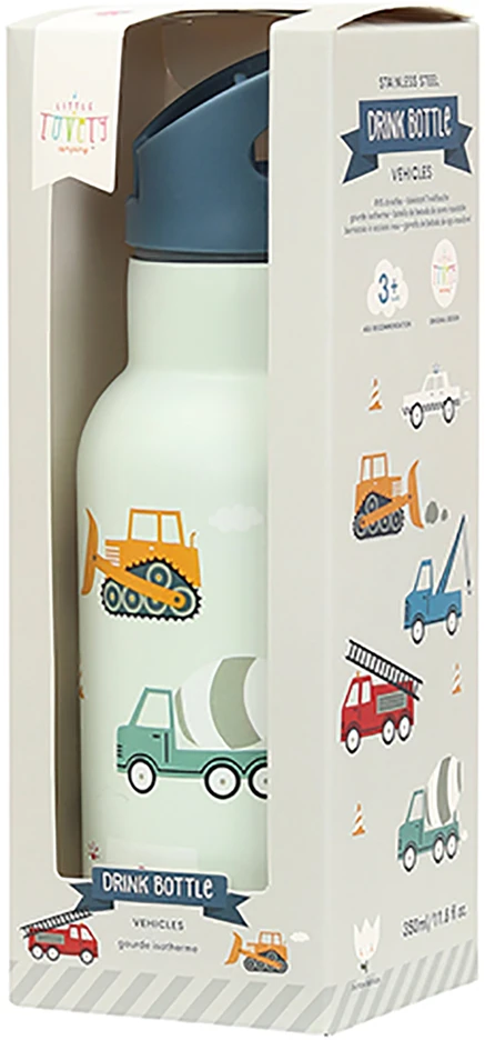 A Little Lovely Allc Nerūdijančio plieno gertuvė Mašinėlės, 350ml