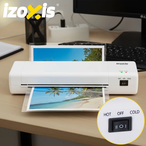 Virtuvinės svarstyklės Laminatorius Izoxis 4-in-1, 500 W, A4 formatas