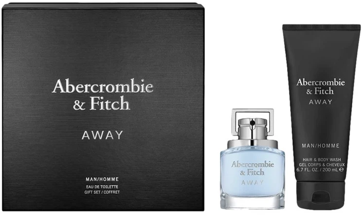 Abercrombie & Fitch Away rinkinys vyrams (EDT, 50 ml + dušo želė, 200 ml)