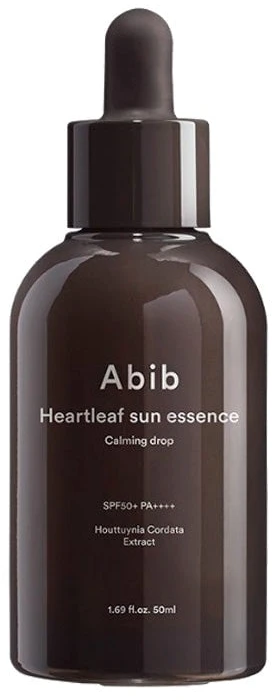 Abib Heartleaf Sun Essence Calming Drop SPF 50+ PA++++ raminantys apsauginiai lašai nuo saulės, 50 ml
