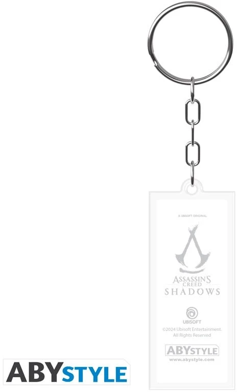 Abysse „ASSASSIN'S CREED“ – akriliniai raktų pakabukai – „Crest Shadows“ x4