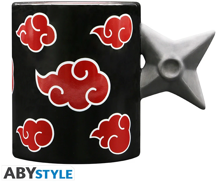 Abysse NARUTO SHIPPUDEN - 3D rankenos puodelis - Akatsuki Shuriken