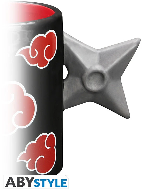 Abysse NARUTO SHIPPUDEN - 3D rankenos puodelis - Akatsuki Shuriken