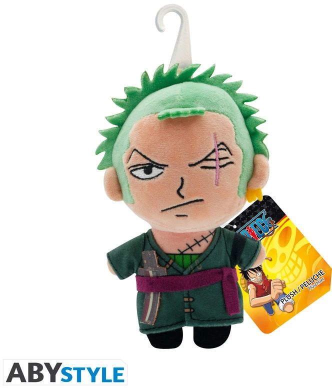 Abysse ONE PIECE - Pliušinis žaislas - Zoro 15 cm x4