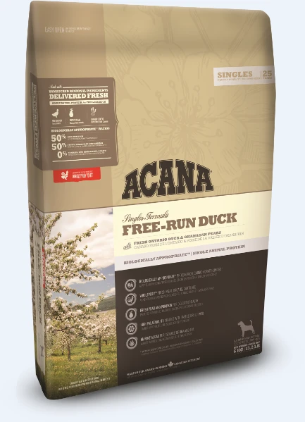 Acana Free-Run antiena sausas maistas su antiena šunims 11,4kg