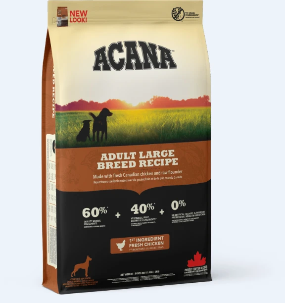 ACANA Dog Adult Didelės veislės 11,4kg