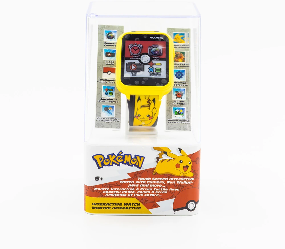 „Accutime“ – išmanusis laikrodis „Pokemon“, geltonas (910354)