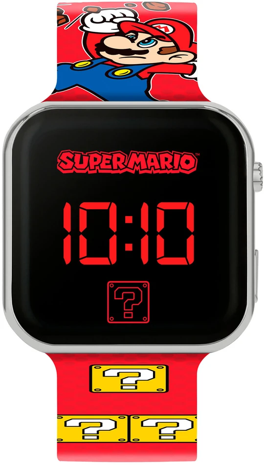 „Accutime“ – laikrodis su LED apšvietimu „Super Mario“ (910337)