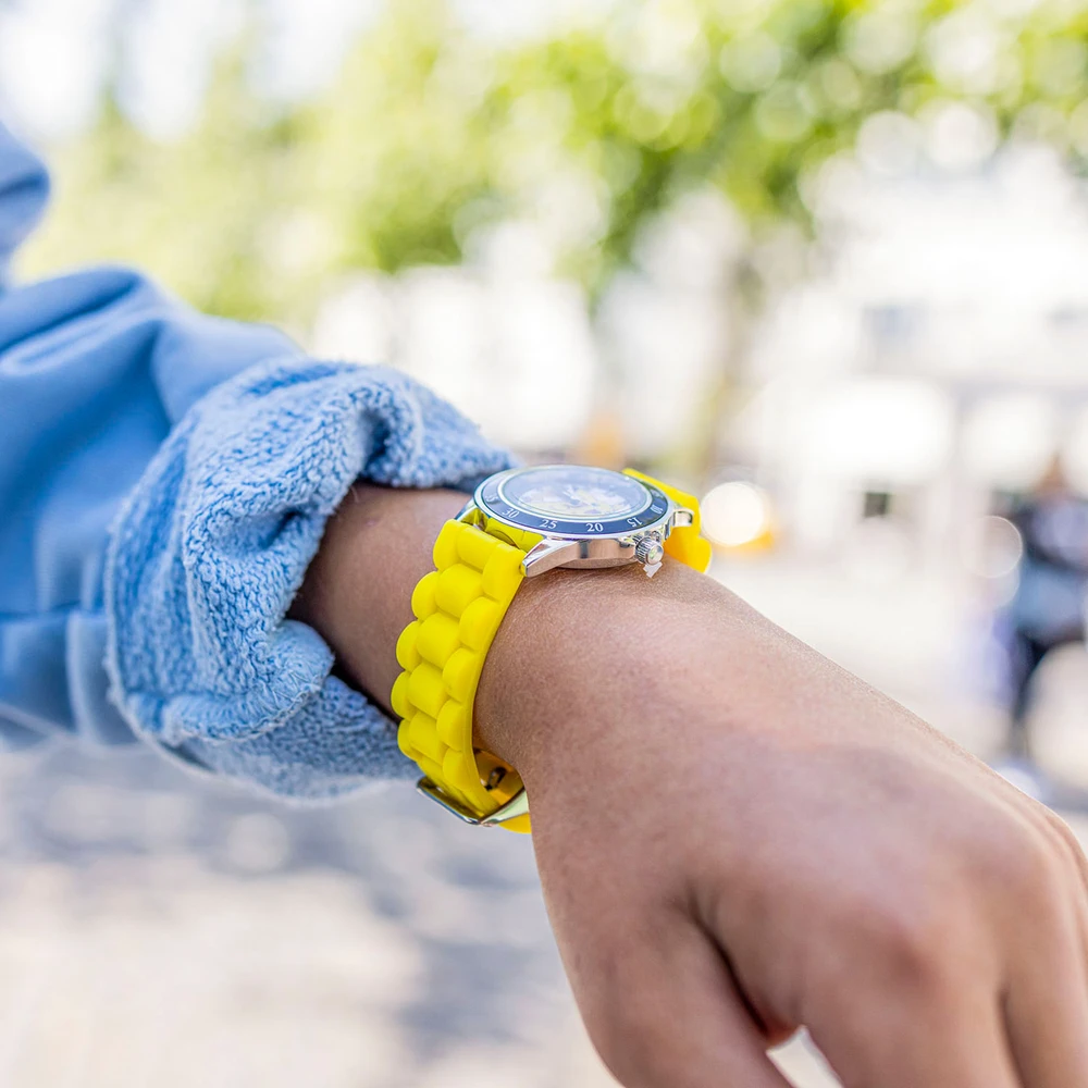 „Accutime“ – „Watch Time Teacher Pokemon“ geltonas (910345)