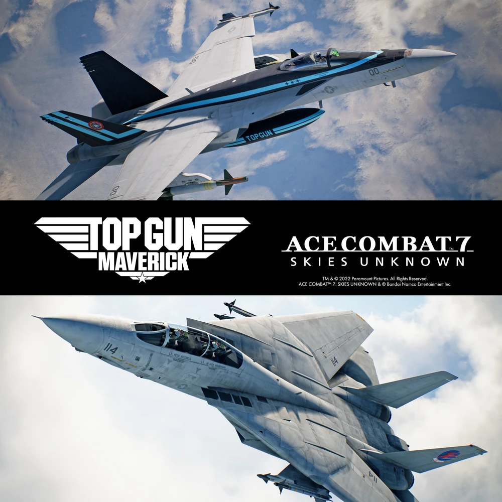 „Ace Combat 7: Skies Unknown“ („Top Gun: Maverick“ leidimas) – „PlayStation 4“