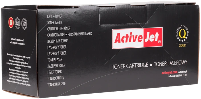 HP ActiveJet lazerinio spausdintuvo dažai (06A C3906A) juodi