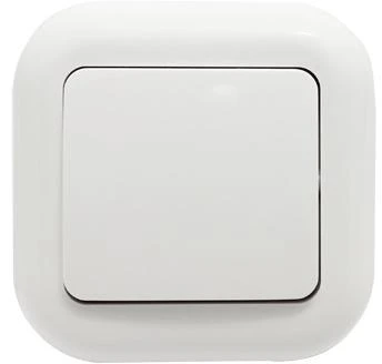 Łącznik Jungiklis n/t 10A, 250V, 1 poliaus, VENTILIATORIUS, baltas