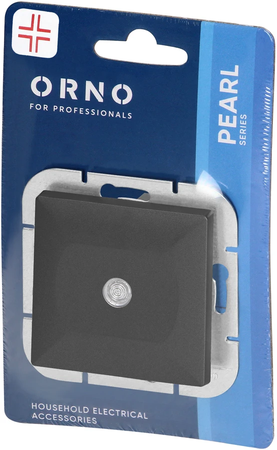 Łącznik Kryžminė jungtis su perliniu apšvietimu, WP-8P/S, juoda