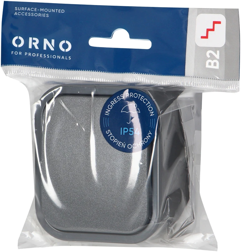 Orno Laiptinės jungiklis B2, 10A, 250V, IP54, WNT-5B2, rutulinis