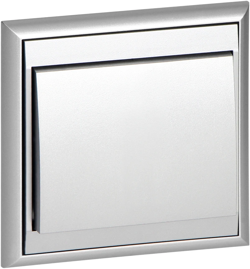 Łącznik Sieninis jungiklis Luna 10A 250V WP-5L sidabrinis