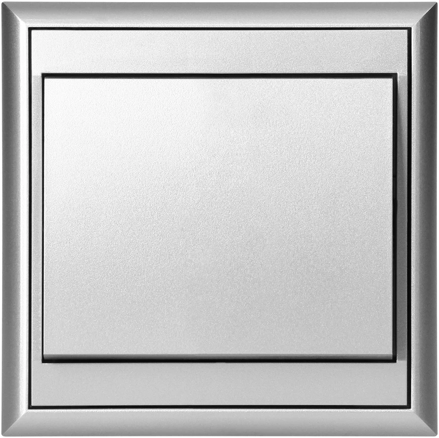 Łącznik Sieninis jungiklis Luna 10A 250V WP-5L sidabrinis