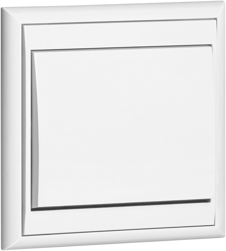 Łącznik Luna vienpolis srovės jungiklis, 10A, 250V, WP-1L, baltas