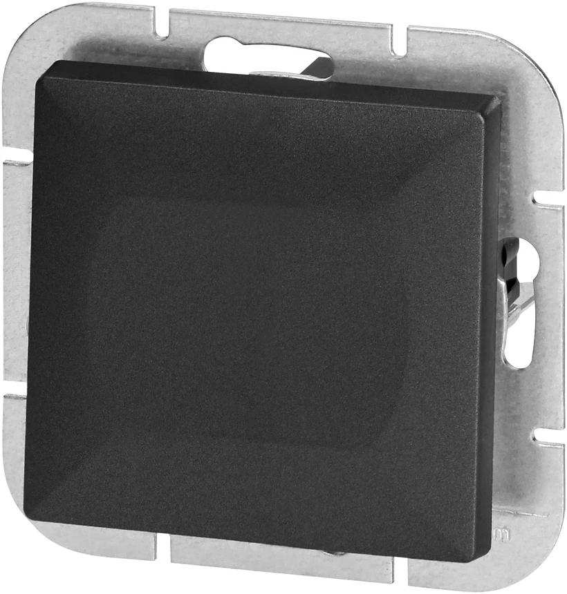 Łącznik Perlinis kryžminis jungiklis, 10A, 250V, WP-8P, juodas
