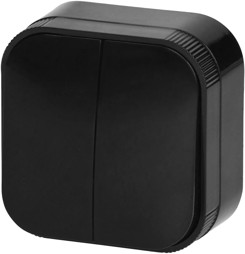 Sienis jungiklis Surface-mounted chandelier switch black IP20 ToDo Orno