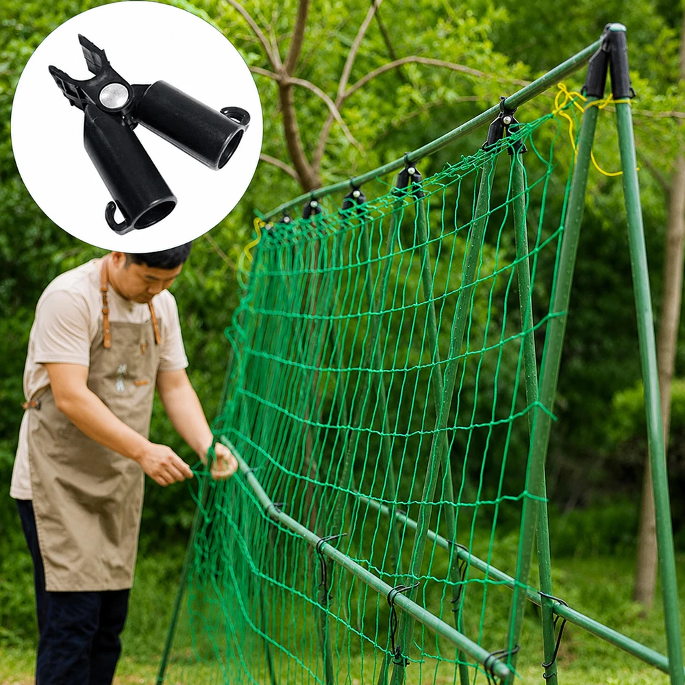 Łącznik Viršutinio spaustuko vyrio T formos jungtis sodo stulpams 11 mm, 4 vnt.