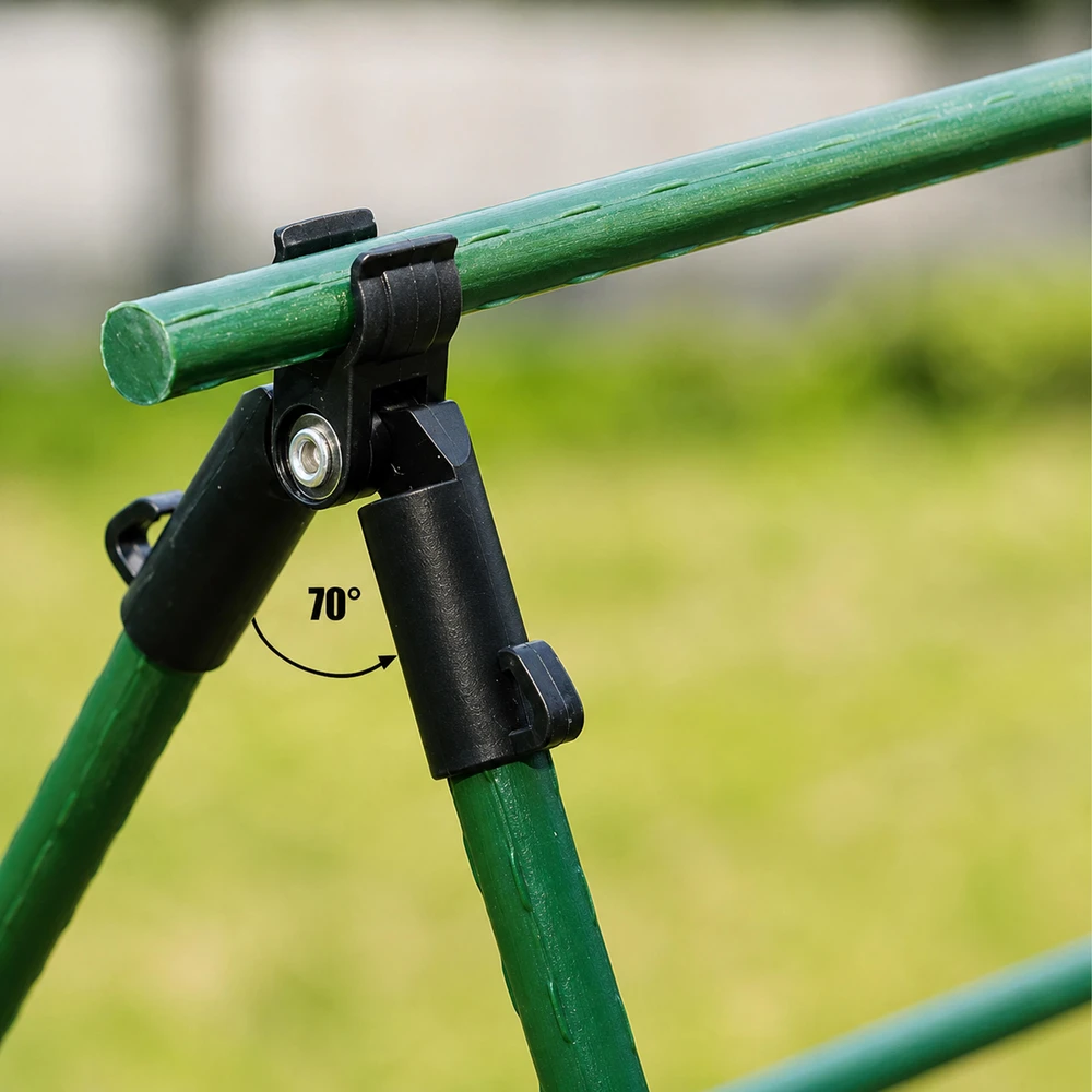 Łącznik Viršutinio spaustuko vyrio T formos jungtis sodo stulpams 11 mm, 4 vnt.