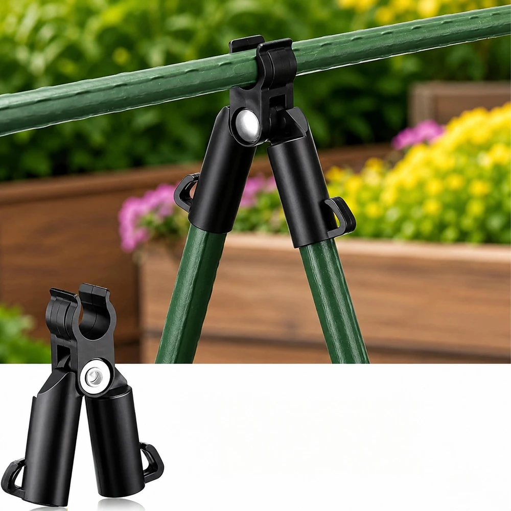 Łącznik Viršutinio spaustuko vyrio T formos jungtis sodo stulpams 11 mm, 4 vnt.