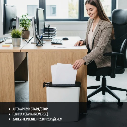 Adler Paper Shredder | AD 1040 | Juodas