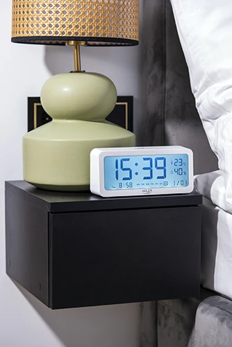 Adler | Žadintuvas | AD 1195w | Signalizacijos funkcija | Baltas