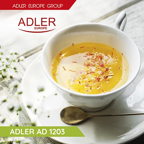 Adler | Virdulys | AD 1203 | Standard | 1630 W | 1 L | Nerūdijantis plienas | 360° rotational base