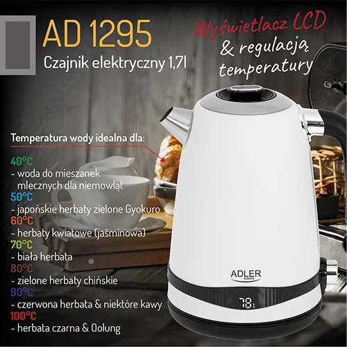 Virdulys ADLER AD1295w